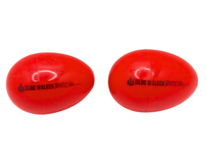 D*LOC Walker's Plastic Red Egg Shakers (Brighter shot)