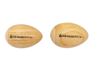 Pair of D*LOC Walker's Signature Wooden Egg Shakers