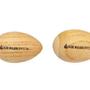 Pair of D*LOC Walker's Signature Wooden Egg Shakers