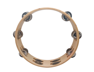 827 Headless Tambourine Standing Upright (Wood)