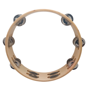 827 Headless Tambourine Standing Upright (Wood)