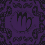 Black on Purple Graphic Overlay